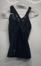 Load image into Gallery viewer, Lululemon Womens Black Scoop Neck Wide Strap Crossback Tank Top Size 4
