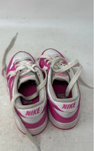 Load image into Gallery viewer, Nike Kids Dunk Low FB9108-102 White Pink Lace-Up Sneaker Shoes Size 13C
