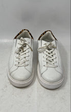 Load image into Gallery viewer, Kenneth Cole Mens Kam Platform White Leopard Print Lace-Up Sneaker Shoes Size 9M
