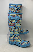 Load image into Gallery viewer, Hunter Kids Disney Mickey Mouse Collection Blue Pull-On Rain Boots Size 4B/5G
