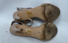 Load image into Gallery viewer, Steve Madden Womens Reno Beige Open Toe Stiletto Ankle Strap Heels Size 6.5M

