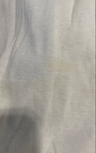 Load image into Gallery viewer, Authentic Carolina Herrera Womens White Cotton Short Sleeve T-Shirt Sz L Stained
