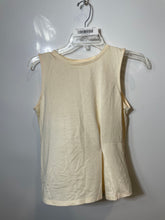 Load image into Gallery viewer, Arturo Calle Womens Beige Sleeveless Crew Neck Pullover Tank Top Size Small
