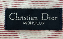 Load image into Gallery viewer, Authentic Christian Dior Monsieur Mens Red Striped Dress Shirt Size 16-33
