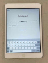 Load image into Gallery viewer, Apple iPad Mini 2 Silver iOS Tablet Model A1490 Powers On For Parts
