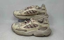 Load image into Gallery viewer, Adidas Womens Ozmillen Beige Purple Low Top Lace-Up Sneakers Shoes Size 8
