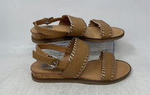 Load image into Gallery viewer, Dolce Vita Womens Demy Brown Leather Buckle Open Toe Slingback Sandals Size 8
