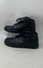 Load image into Gallery viewer, Nike Mens Air Force 1 Mid '07 315123-001 Black Lace-Up Sneaker Shoes Size 13
