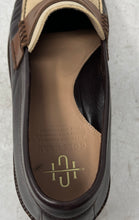 Load image into Gallery viewer, Cole Haan Mens American Classics C37771 Beige Brown Penny Loafer Shoes Size 9.5M
