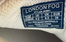 Load image into Gallery viewer, London Fog Womens Briton White Green Pink Sneakers Shoes Size 8.5
