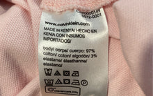 Load image into Gallery viewer, Calvin Klein Mens Pink Short Sleeve Stretch Regular Fit Polo Shirt Size L
