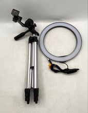 Load image into Gallery viewer, AiXPI Model L210 Ring Light With Adjustable Portable Tripod Not Tested
