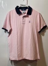 Load image into Gallery viewer, Psycho Bunny Mens Pink Cotton Short Sleeve Collared Button Polo Shirt Size 5
