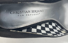 Load image into Gallery viewer, Christian Siriano Womens Black Pointed Toe Slip-On Stiletto Pump Heels Size 10
