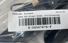 Load image into Gallery viewer, Microsoft Model 1414 Black Xbox 360 Kinect Motion Sensor Camera Untested
