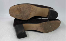 Load image into Gallery viewer, J.Crew Womens Dark Brown Suede Round Toe Side Zip Ankle Booties Size 11

