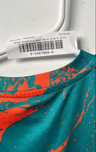 Load image into Gallery viewer, NFL Boys Blue Orange Miami Dolphins Football T-Shirt Size M 10/12

