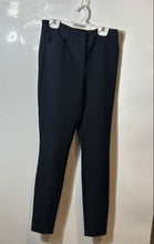Load image into Gallery viewer, Express Womens Black Flat Front Belt Loops Skinny Leg High Rise Ankle Pants 2L
