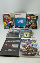Load image into Gallery viewer, Assorted Wii Mixed Variety Video Play Games Lot Of 7 Pieces Not Tested
