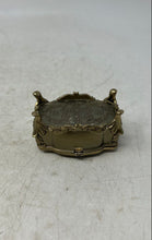 Load image into Gallery viewer, Vintage Antique Design &amp; Finish Gold-Tone Small Metal Jewelry Trinket Box
