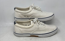 Load image into Gallery viewer, Sperry Top Sider Mens Halyard CVO STS23580 White Sneaker Shoes Size 11.5
