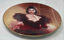 Load image into Gallery viewer, Lot Of 2 W.J. George Porcelain Scarlett O'Hara Pride &amp; Passion Collector Plates
