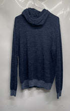 Load image into Gallery viewer, Gap Womens Blue Heather Long Sleeve Drawstring Pullover Hoodie Size Large
