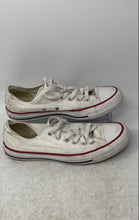 Load image into Gallery viewer, Converse Womens Chuck Taylor All Star Low-Top White Lace-Up Sneaker Shoes Size 7
