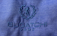 Load image into Gallery viewer, Bugatchi Mens Blue Cotton Long Sleeve Regular Fit Dress Shirt Size 15-38
