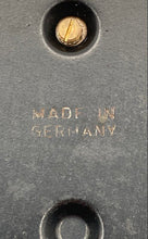 Load image into Gallery viewer, Vintage Wood And Brass Wall Hanging Round Aneroid Barometer Not Tested
