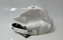 Load image into Gallery viewer, Karl Lagerfeld Paris Mens White Embroidered Adjustable Baseball Cap With Tags
