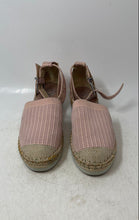 Load image into Gallery viewer, Vince Camuto Womens Barrie Pink Brown Ankle Strap Platform Espadrille Sandals 7M
