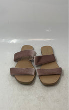 Load image into Gallery viewer, Saks Fifth Avenue Womens Pink Velvet Open Toe Slip-On Slide Sandals Size 6
