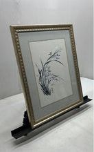 Load image into Gallery viewer, Framed Chinese Asian Botanical Floral Matted Wall Decor Art Painting
