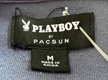 Load image into Gallery viewer, Playboy By Pacsun Womens Blue Long Sleeve Mock Neck Pullover Sweater Size M
