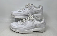 Load image into Gallery viewer, Nike Boys Air Max 90 307793-167 White Lace-Up Low Top Sneakers Shoes Size 7Y
