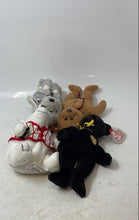 Load image into Gallery viewer, Lot Of 4 Pcs Vintage Ty Beanie Baby Mixed Variety Plush Toys With Tag
