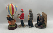 Load image into Gallery viewer, Lot Of 4 Pcs Assorted Multicolor Mixed Variety Hand-Painted Clown Figurines

