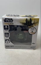 Load image into Gallery viewer, Disney Star Wars The Mandalorian Boba Fett Motion Sensing Helicopter Not Tested
