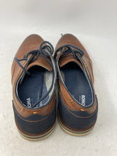 Load image into Gallery viewer, Sonoma Goods For Life Mens Freer Brown Blue Lace-Up Oxford Dress Shoes Size 10M
