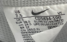 Load image into Gallery viewer, Nike Womens Court Vision Low CD5434-100 White Leather Sneaker Shoes Size 7.5
