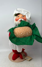 Load image into Gallery viewer, Annalee Chef Santa Holding Loaf Of Bread Collectible Christmas Figurine w/ Tags
