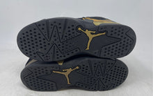 Load image into Gallery viewer, Nike Kids Air Jordan MVP Black Gold Lace-Up High Top Sneaker Shoes Size 2Y
