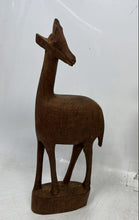 Load image into Gallery viewer, Vintage Lot Of 4 Pcs Wooden Deer Musician Tribal Men Pilgrim Sculpture
