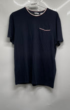 Load image into Gallery viewer, Calvin Klein Mens Blue Pima Cotton Short Sleeve Pullover T-Shirt Size Medium
