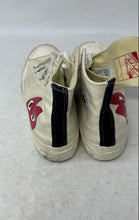 Load image into Gallery viewer, Converse Unisex Comme Des Garçons Play x Chuck 70 High Beige Sneaker Shoes M4 W6

