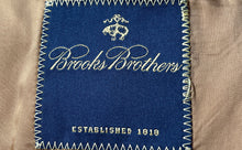 Load image into Gallery viewer, Brooks Brothers Mens Brown Notch Lapel Long Sleeve Two-Button Blazer Size 44R
