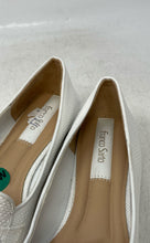 Load image into Gallery viewer, Franco Sarto Womens Tiari White Square Toe Slip-On Loafer Shoes Size 7.5M
