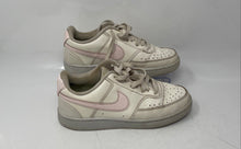 Load image into Gallery viewer, Nike Womens Court Vision Low White Pink Lace-Up Sneakers Shoes Size 6.5
