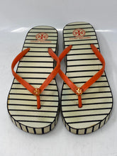 Load image into Gallery viewer, Authentic Tory Burch Womens Thandie Multicolor Slide Sandals Size 8/9 Stained
